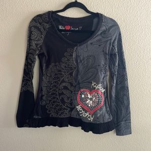 Desigual- Long sleeve top